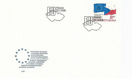 57543) Czech Republic FDC Prague 20.1 1995 Postmark Cancel - FDC