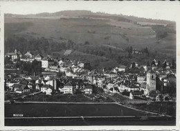 Moudon, Vue Panoramique, Circulée 1939 - Moudon