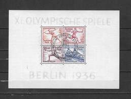 Olympische Spelen 1936 , Duitsland  - Blok ( Zie Foto's ) - Summer 1936: Berlin
