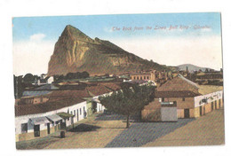 Gibraltar Rock From Linea Bull Ring, Animated Unused - Gibilterra