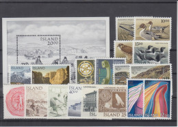 Iceland 1986 - Full Year MNH ** - Années Complètes