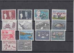 Greenland 1985-1986 - Full Years MNH ** - Años Completos