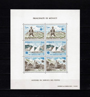 MONACO Foglietto Europa CEPT 1979 Valori Nuovi **/MNH - Blocs