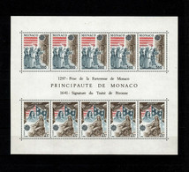 MONACO Foglietto Europa CEPT 1982 Valori Nuovi **/MNH - Blocs