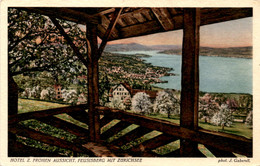 Hotel Z. Frohen Aussicht, Feusisberg Mit Zürichsee (7431a) - Feusisberg