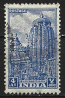 India 1951. Scott #236 (U) Bhuvanesvara - Used Stamps