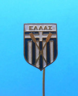 GREECE ROWING FEDERATION - FISA  Old Pin Badge Aviron Rudersport Rudern Ruder Remo Canottaggio Grèce Griechenland Grecia - Aviron