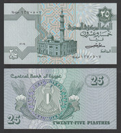 Egypt - 1984 - RARE - Last Prefix "140" - ( 25 Piasters - Pick-54 - Sign #16 - SHALABY ) - UNC - Egitto