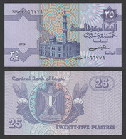 Egypt - 1985 - RARE - Prefix "141" - ( 25 Pt - P-57 - Sign #16 - SHALABY ) - UNC - Egitto