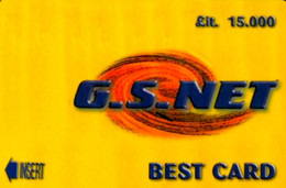 SCHEDA TELEFONICA USO SPECIALE G.S. BEST CARD DUMMY WITHOUT CHIP - Usi Speciali