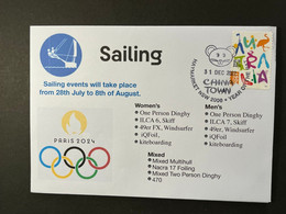 (2 N 28) 2024 France - Paris Olympic Games (31-12-2022) Sport / Sailing - Sommer 2024: Paris