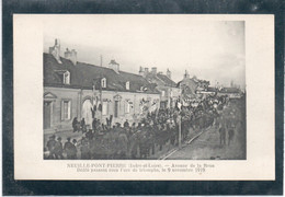 37 INDRE ET LOIRE - NEUILLE PONT PIERRE Avenue De La Roue, Défilé - Neuillé-Pont-Pierre