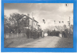 37 INDRE ET LOIRE - NEUILLE PONT PIERRE Carte Photo Prise Lors D'une Fête - Neuillé-Pont-Pierre