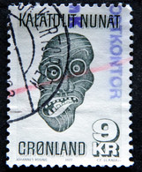 Greenland 1977 Cz. Slania  MiNr.103 Drum/mask - Art   ( Lot  H 591) - Usati