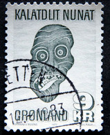 Greenland 1977 Cz. Slania  MiNr.103 Drum/mask - Art   ( Lot  H 646) - Usati