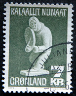 Greenland 1979.Cz.Slania. Soapstone Skulptur MiNr.117 ( Lot H 659 ) - Usati