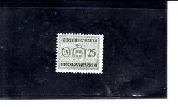 ITALIA 1934 - Sassone  T  37** - Segnatasse - Postage Due