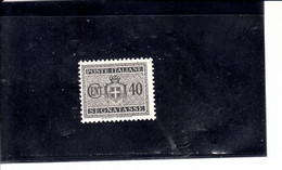 ITALIA 1934 - Sassone  T  39** - Segnatasse - Segnatasse