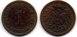 Allemagne 1 Pfennig 1892 A TTB - 1 Pfennig