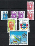 NOUVELLE CALEDONIE 1984-85:  Lot D'obl. CAD - Oblitérés