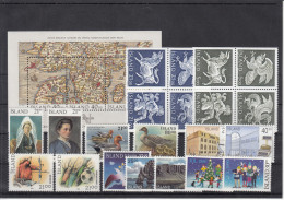 Iceland 1990 - Full Year MNH ** - Annate Complete