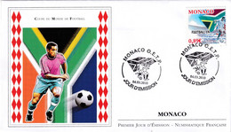 Monaco 2010 Cover; Football Fussball Soccer Calcio: FIFA World Cup South Africa - 2010 – África Del Sur