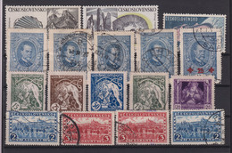 Tschechoslowakei Lot ° Briefmarken Gestempelt /  Stamps Stamped /  Timbres Oblitérés - Collections, Lots & Series