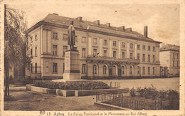 ARLON - Le Palais Provincial Et Le Monument Au Roi Albert - Aarlen