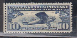 Etats Unis   1927     PA    N °  10     ( Neuf Avec Charniéres )  COTE   12 € 00      ( S 636 ) - 1b. 1918-1940 Nuevos