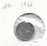 1 Centime  " épis " 1966   Sup - 1 Centime