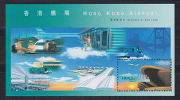 HONG KONG 1998 - Inauguration Of Hong Kong International Airport, Chek Lap Kok Souvenir Sheet -MNH- - Hojas Bloque