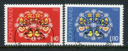 FINLAND 1988 Christmas Used.  Michel 1066-67 - Used Stamps