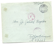 Feldpost Finnland Helsinki Leitvermek Zensur 1943 - Feldpost World War II