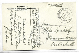 Feldpost SS KZ Dachau Propagandakarte 1943 - Feldpost World War II