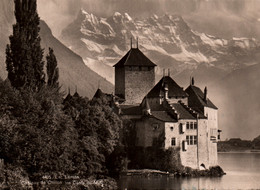 CPSM - CHÂTEAU De CHILLON Et La Dent Du Midi  … LOT 6 CP à Saisir (format 9 X14) - Veytaux