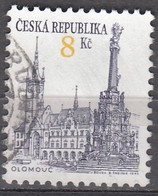 Ceska Republika 1993 Michel 16 O Cote (2009) 0.50 Euro Vue De Olomouc Cachet Rond - Used Stamps