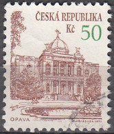 Ceska Republika 1993 Michel 19 O Cote (2009) 2.50 Euro Vue De Opava Cachet Rond - Used Stamps