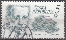 Ceska Republika 1995 Michel 65 O Cote (2009) 0.30 Euro Journaliste Et écrivain Ferdinand Peroutka Cachet Rond - Used Stamps