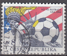 Ceska Republika 1994 Michel 45 O Cote (2009) 0.70 Euro Coupe Du Monde De Football Aux Etats-Unis Cachet Rond - Used Stamps