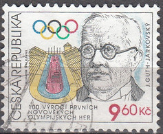 Ceska Republika 1996 Michel 105 O Cote (2009) 1.00 Euro Jiri Stanislav Guth-Jarkovsky Cachet Rond - Used Stamps