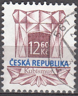 Ceska Republika 1997 Michel 150 O Cote (2009) 0.50 Euro L'architecture Cubiste Cachet Rond - Used Stamps