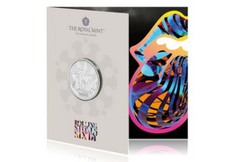 UK Five Pound £5 2022 Rolling Stones BUNC Coin - 2 Pounds