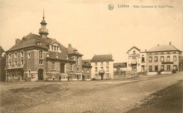 LOBBES - Hôtel Communal Et Grand'Place. - Lobbes