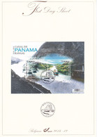 13 4425 4426 BL 217  2014-12 Belgique 217 FDS First Day Sheet FR NL 100 Ans Canal De Panama  7-7-2014 079104 - 2011-2014