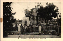 ALGERIE TEBESSA PLACE DU MONUMENT - Tebessa