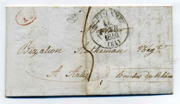 T13 SAINT ETIENNE + Boite Rurale M Identifiée De Chambon / Dept 84 Loire / 1840 / Fabrique De Tire Bouchons, Vis, Clous - 1801-1848: Precursors XIX