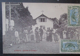 Congo Mission De Loango  Cpa Bien Timbrée - Belgisch-Kongo