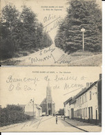 NOTRE DAME AUX BOIS    ( OVERIJSE )  2 CARTES  VUE GENERALE -BOIS DES CAPUCINS - Overijse