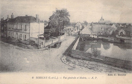 CPA France - Indre Et Loire - Sorigny - Vue Générale Et Mairie - A. P. - Edit. C. Benoist - Impr. Ed. A. Versailles - Other & Unclassified