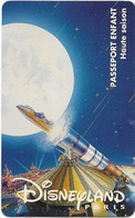 @+ Passeport Disneyland Paris N° 27 : Space Mountain (Enfant) - Passaporti  Disney